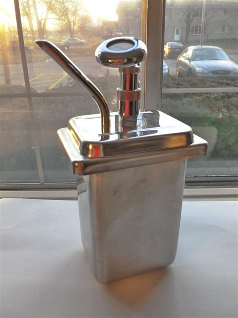 soda fountain syrup pump holder